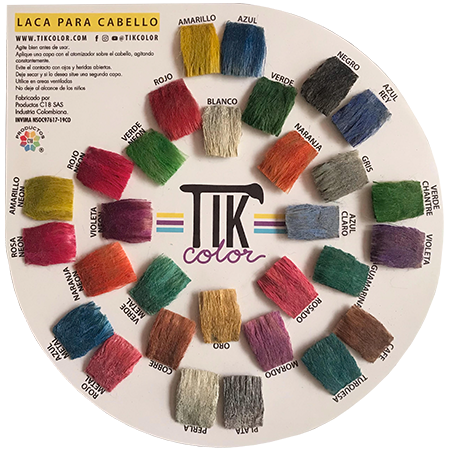 Lacas de Colores para el Cabello – Productos C18